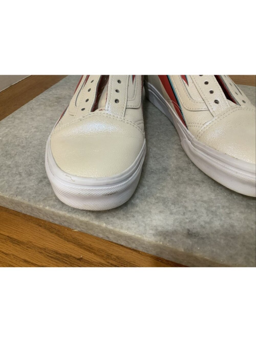 Vans Daid Bowie Old Skool Aladdin Sane Men’s 7.5 Women’s 9 - Picture 3 of 16